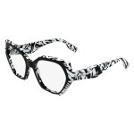 Lunettes de vue karl lagerfeld kl6229 56 / 18 / 140 black / marble black acetate woman kl6229