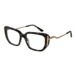 Lunettes de vue rectangulaires - guess by marciano - gm0398 - montures cercl�es - gris / havane / dor� ...