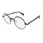 Lunettes de vue unisexes - yohji yamamoto - marron fonc� - ronde - m�tal - jante int�grale - 47 mm - ...