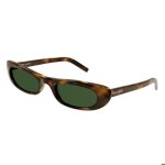 Lunettes de vue yves saint laurent lunettes graduate 557 pour femme de forme rectangulaire - couleur ...
