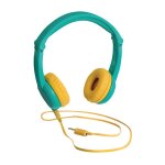Casque audio - lunii - octave - vert - compatible ma fabrique � histoires - pour enfants 3 - 8 ans