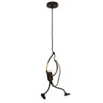 Lustre e27 lampe suspension humano�de dessinanim� conception lampe suspenduepour des enfants chambre ...