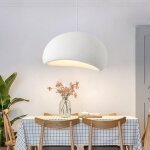 Lustre japonais moderne wabi sabi blanc e27 abat - jour imitation pierre style cr�atif pour restaurant ...