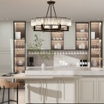 Lustre suspension industrielle m�tal - plafonnier lampe de fer - luminaire pour salle � manger salon