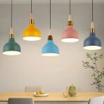 Lustre suspension r�tro luminaire moderne style goutte chapeau plafonnier e27 lampe suspension pour chambre ...