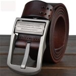 Ceinture - luxe - marron - cuir pu - 120cm - dcontracte
