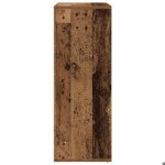 Luxueux best * buffet de couloir - meuble tagre pour rangement de cuisine / salon - bois ancien 60x31x84 ...