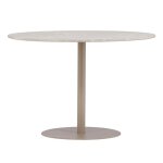 Lycke table de salle � manger �110 cm beige.