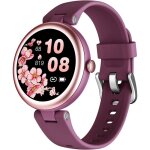 Lynn montre connectée femme petite cadran 1. 09 pouce ronde elegante sport waterproof frequence cardiaque ... Lynn montre connectée femme petite cadran 1. 09 pouce ronde elegante sport waterproof frequence cardiaque ...