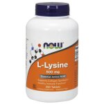 L - lysine 500mg 250 cap standard now foods acides amines - bcaa L - lysine 500mg 250 cap standard now foods acides amines - bcaa