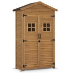 M mcombo armoire de jardin abri de jardin en bois rsistant aux intempries armoire  outils outdoor ...