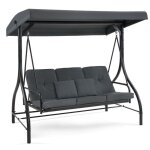 M mcombo balancelle hollywoodienne avec fonction de couchage 4088dey balancelle de jardin 3 places rsistante ...