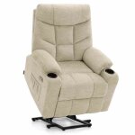 M mcombo fauteuil tv avec aide � la mont�e �lectrique fauteuil avec aide � la mont�e avec usb 7286 (tissu ...