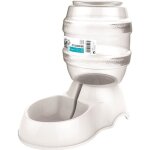 M - pets distributeur d'eau cylinder - 3500ml - blanc - pour chien M - pets distributeur d'eau cylinder - 3500ml - blanc - pour chien
