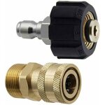 M22 - 14 ensemble dadaptateurs pour nettoyeur haute pression adaptateurs pivotants 3 / 8 � connexion ...