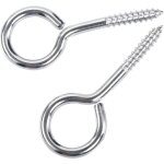 M5 * 65 piton  visser anneau en acier inoxydable 304 vis mouton oeil rond auto taraudeuse anneau  bague ...