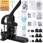 Machine � badges vevor jmb - x3 25 / 32 / 58 mm avec 300 kits et livre magique panda