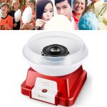 Machine  barbe  papa rtro 500 w lexlife g450 pour ftes danniversaire d?enfants - rouge