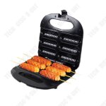 Machine à beignets - tech discount - 750w - plaque antiadhésive - 2 voyants de contrôle - noir Machine à beignets - tech discount - 750w - plaque antiadhésive - 2 voyants de contrôle - noir