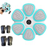 Machine de boxe music boxing machine bluetooth led avec cran numrique punching ball connect avec gants ...