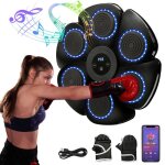Machine de boxe musicale entraneur de frappe mural jeu de boxe musicale pour adultes et enfants quipement ...