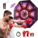 Machine à boxer musicale 2025 avec gants adultes / enfants led & bluetooth 8 cibles 10 modes / 9 vitesses ... Machine à boxer musicale 2025 avec gants adultes / enfants led & bluetooth 8 cibles 10 modes / 9 vitesses ...