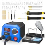 Machine de br�lage du bois mise � niveau33 becs en fil et 3 pointes solideskit de br�lage du bois avec ...