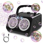Machine  bulles professionnelle portable 20000 + bulles / minute 26 trous gratuite inclusemariage / ...