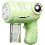 Machine � bulles de savon vert portatif en forme de dinosaure machine � bulles enti�rement automatique ...