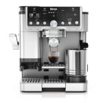 Machine  caf 3 - en - 1 - ninja - luxe pro - broyeur intgr - mousseur  lait - argent