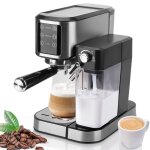 Machine � caf� automatique - 5120 - r�servoir deau de 1l + bo�te de lait de 700 ml - 1350w - 20bar extraction ...