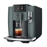 Machine  caf automatique - jura - e8 (ecs) - inox nuit - cran tactile - moulin p. a. g. 2