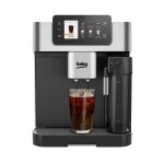 Machine  caf avec broyeur - beko - ceg7348x - 1350 w - 250g de grains - noir / silver