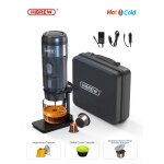 Machine  caf cafetire portable pour les voyages machine  caf expresso portable lectrique sans fil ...