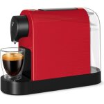 Machine � caf� � capsules - tchibo - cafissimo pure plus - compact �co - rouge