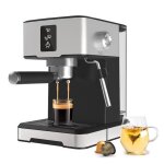 Machine  caf pour dbutants pression de 20 bars trois en un (caf moulu / capsules / dosettes)