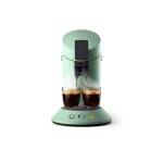 Machine  caf  dosettes - philips - senseo original plus - coffee boost - 2 tasses - vert dsert