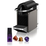 Machine  caf espresso compacte - zvvn - pixie titane - 235x111x326 cm - arrt automatique - espresso ...