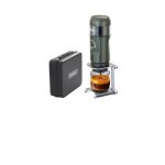 Machine � caf� expresso portable camping r�servoir de 17 l 1450 w noir