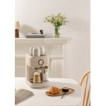 Machine  caf expresso semi - automatique - thera retro pro - 20 bars - beige - 1. 5l