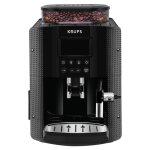 Machine caf grains - krups - ea8168f1 - noir - 15 bars - espresso automatique