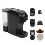 Machine � caf� multi - capsules 4 - en - 1 - livoo - dod217n - 1400 w - 7 niveaux dintensit� du caf� ...