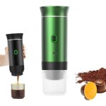 Machine  caf portable 3 en 1 compatible capsules grandes et petites caf moulu mini cafetire lectrique ...
