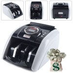 Machine de comptage de billets portable - compteur de billets de comptoir - compteur de billets de banque ...