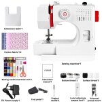 Machine � coudre pour d�butants et enfants 14 programmes de points petites machines � coudre machine ...