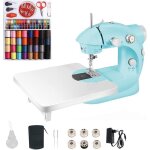 Machine � coudre mini machine � coudre pour d�butant machine � coudre portable avec table dextension ...