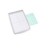 Machine de coupe - sizzix - 664896 - outil de pochoir et tampon - base antid�rapante - compatible avec ...