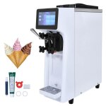 Machine  crme glace commerciale - vevor - 10 l / h 900 w 1 saveur - machine  glace italienne trmie ...