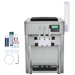 Machine � cr�me glac�e - duoku - bql - 7220t - 21 qt / h - 3 saveurs - nettoyage automatique