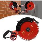 Machine de dcoupe 16 - machine de dcoupe lectrique 4000w - machine  fente pour bton avec 1 lame ...